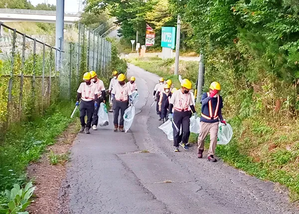 信濃環境整備 地域貢献 清掃活動 SDGs推進企業