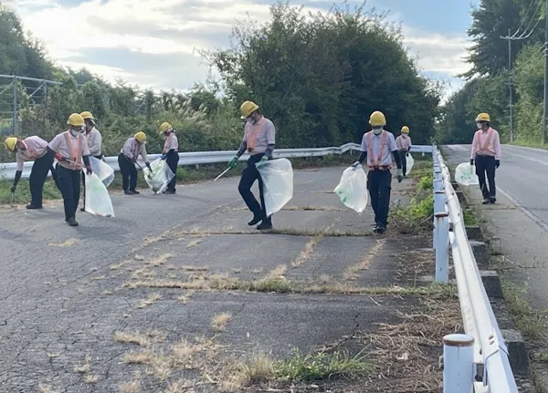 信濃環境整備 地域貢献 清掃活動 SDGs推進企業