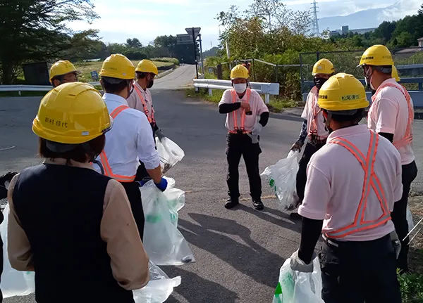 信濃環境整備 地域貢献 清掃活動 SDGs推進企業