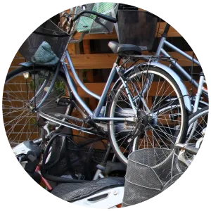 自転車等の金属類