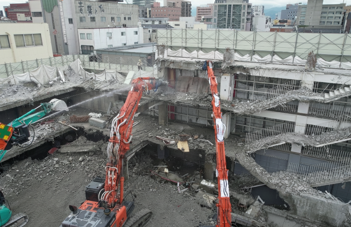 信濃環境整備　解体工事 長野県 茅野市